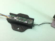 Decoderhalterung mit Decoder
