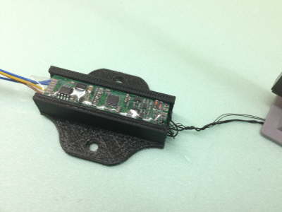 Decoderhalterung mit Decoder